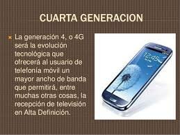 4ta Generación de celulares