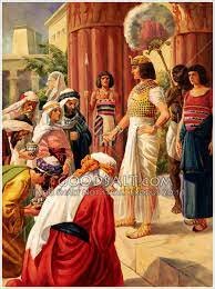 Joseph welcomes his family into Egypt