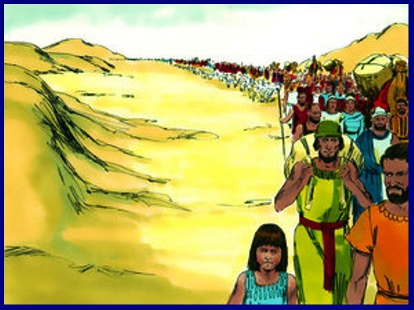 Israelites enslaved in Egypt