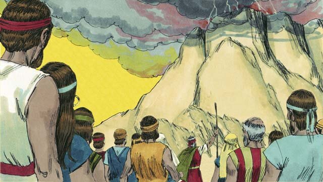 Torah is given at Mount Sinai