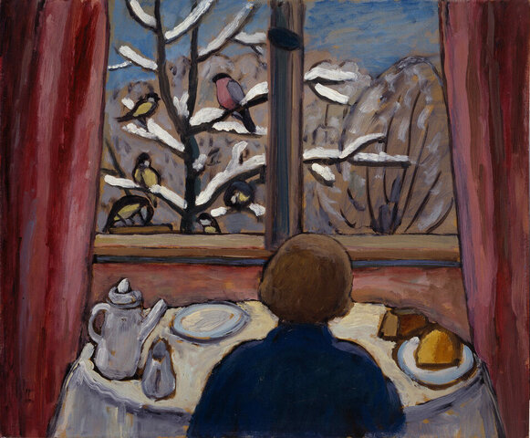 Breakfast of the Birds-Gabriele Munter