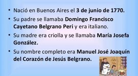 Timeline: La vida de Manuel Belgrano