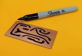 creación de placa de baquelita