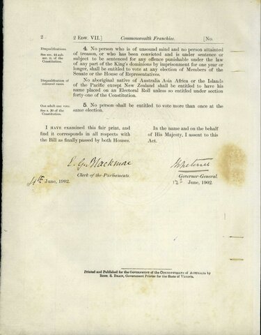 The Commonwealth Franchise Act