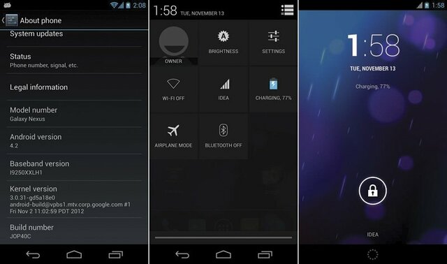 Android 4.2 Jelly Bean