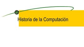 Timeline: Computo