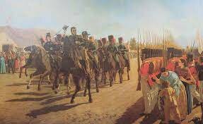 Primera expedición a la sierra (4 octubre de 1820 hasta el 8 de enero de 1821).