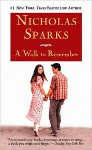 Nicholas wrote "A Walk to Remember".
