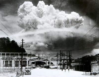 Lanzamiento de la segunda bomba atómica en Nagasaki