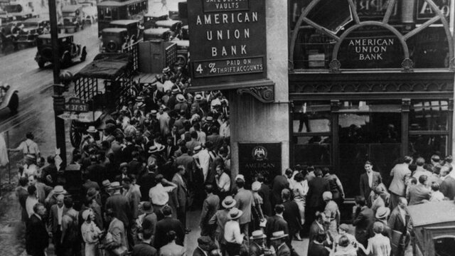 El gran crack (Crisis económica y financiera en la bolsa de Nueva York)