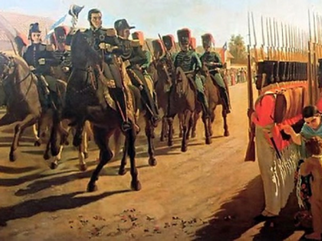 La formación del Ejército Libertador de San Martín