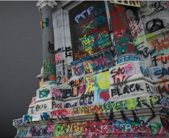 Close Up of Graffiti