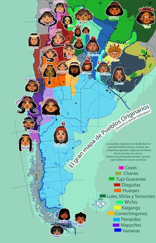 Los pueblos originarios del actual territorio argentino
