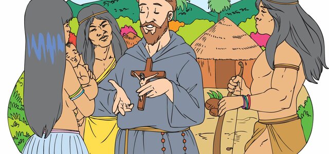 1609:Evangelizacion, llegada de los jesuitas a America