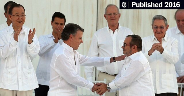 Acuerdo de paz en Colombia