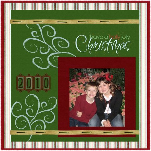 Here  is  me  after Christmas  last  year.