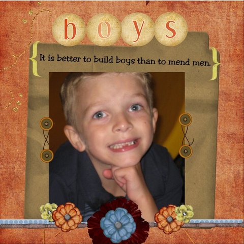 Here's  me at Let's  Play after I  graduated  from  Kindergarten.