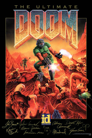 Doom - the first 3D FPS game