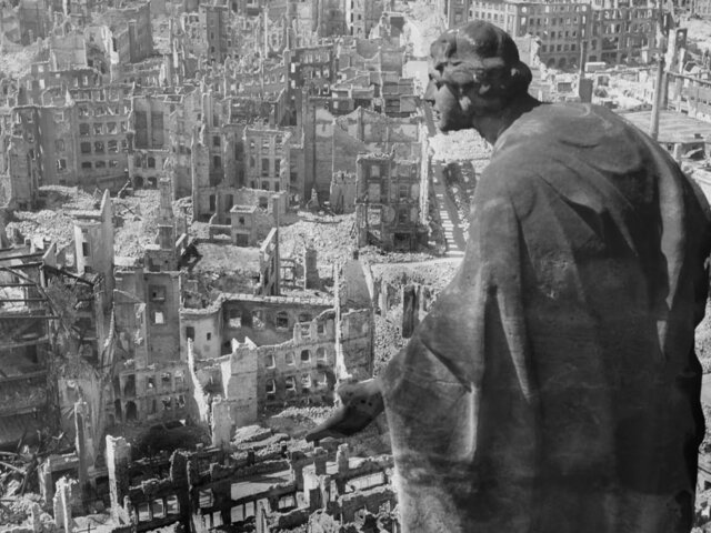 Allies begin bombing Dresden.