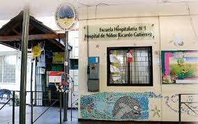 Escuelas Hospitalarias Hospital de Niños "Ricardo Gutiérrez"; la Escuela Hospitalaria N"2 del Hospital de Pediatría "Juan P. Garrahan" y  Escuela Hospitalaria N° 3 del Hospital de Niños "Pedro Elizalde"