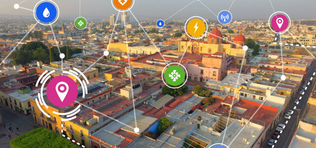 Participación de las cadenas en ciudades