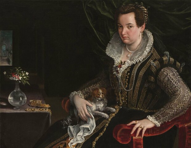 Portrait of Costanza Alidosi