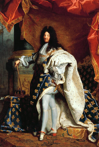 Portret Koning Lodewijk XIV