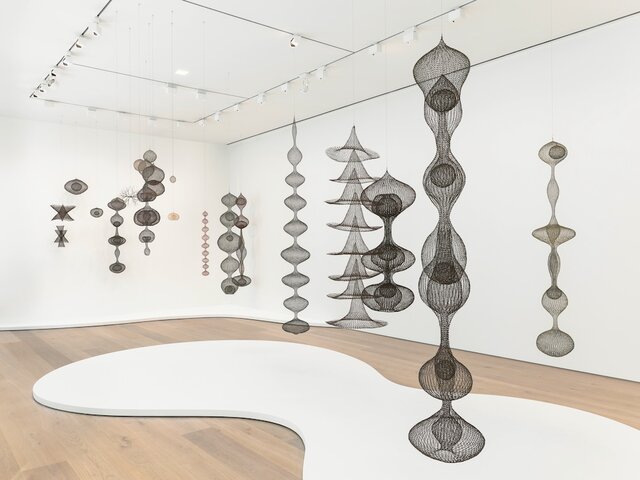 Ruth Asawa’s Looped Wire Installations