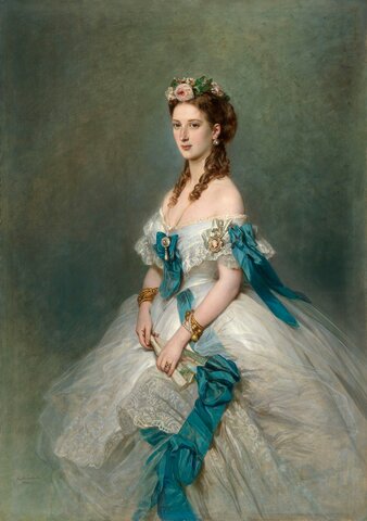 Winterhalter's portrait of Princess Alexandra