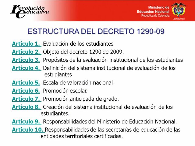 Decreto 1290