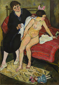 Suzanne Valadon, The Abandoned Doll (1921), 129.54 x 81.28 cm, National Museum of Women in the Arts, Oil, Canvas