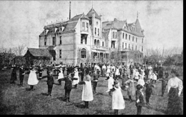 The first College to give degrees