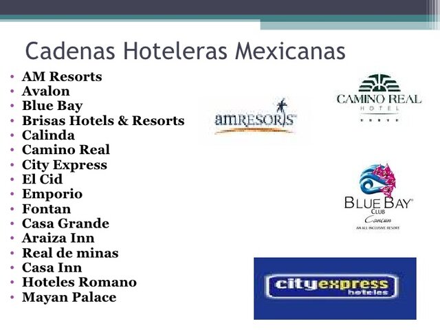 Cadenas hoteleras nacionales