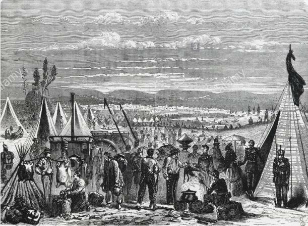 Desembarco de las tropas españolas en el puerto de Veracruz