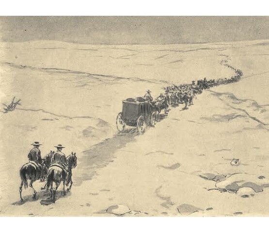Benito Juárez se refugia en el Paso del Norte