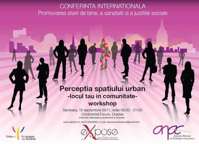 WOKSHOP - PERCEPTIA SPATIULUI URBAN - LOCUL TAU IN COMUNITATE