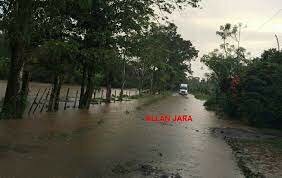 Desbordamiento del río Frío