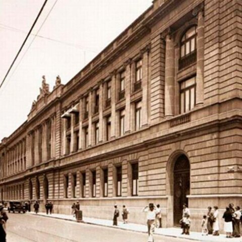 Inauguración del Edificio de la SEP