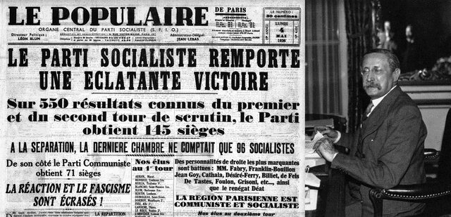 1936: Montée au pouvoir du front populaire