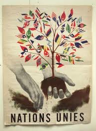 1945: Création de l'ONU