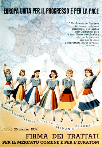 1957: Traité de Rome et création de la CEE