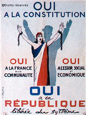 1958: Fondation de la Vème République