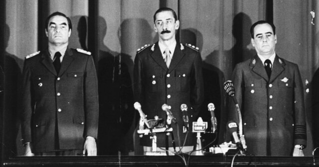Golpe de estado militar (Último en Argentina)