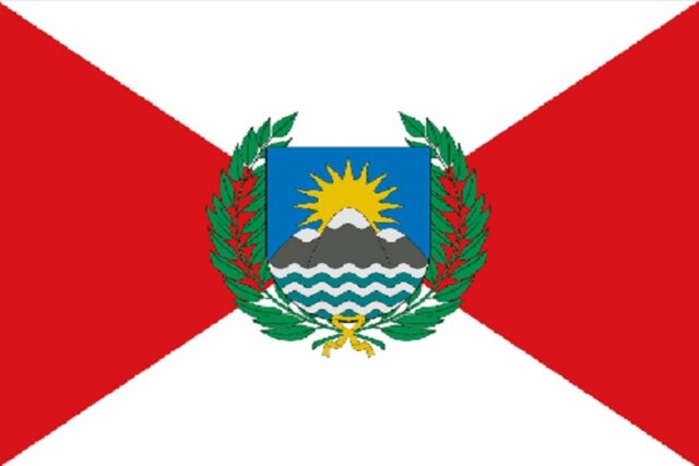 Establecimiento de la primera bandera y escudo del Perú