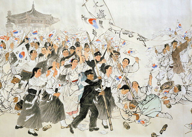 March 1st movement (both Korea's)