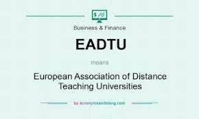 Creación de la hoy reconocida european association of distance teaching universities.