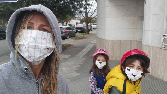 Primer salida en cuarentena