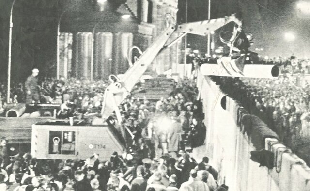 Reconstrucción del muro de Berlín