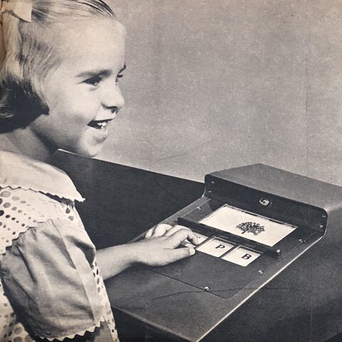 La Primera "Teaching Machine".
