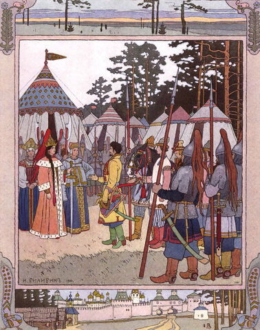 Глеб переходит на службу к Князю Владимиру